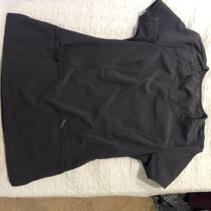 Grey scrub top